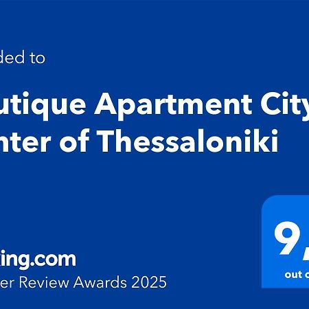 Boutique Apartment City Center Of Tesalonika Bagian luar foto